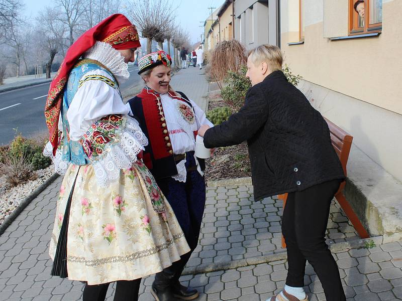 Fašanková obchůzka v Dolním Němčí