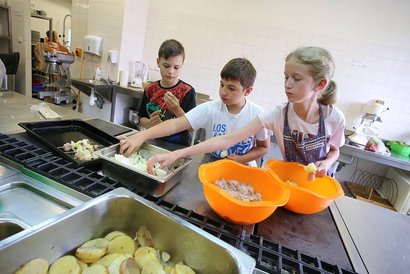 Příměstský tábor ve Střední škole průmyslové hotelově a zdravotnické vUherském  Hradišti.