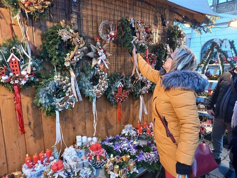 První adventní neděle v Olomouci.