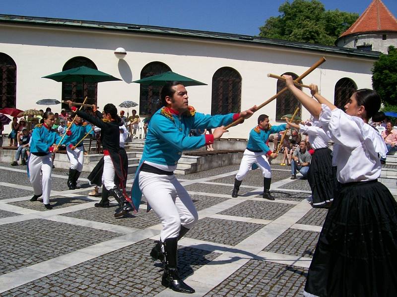 Své tradice předvedly soubory ze Slovinska, Estonska, Kolumbie a Beninu.