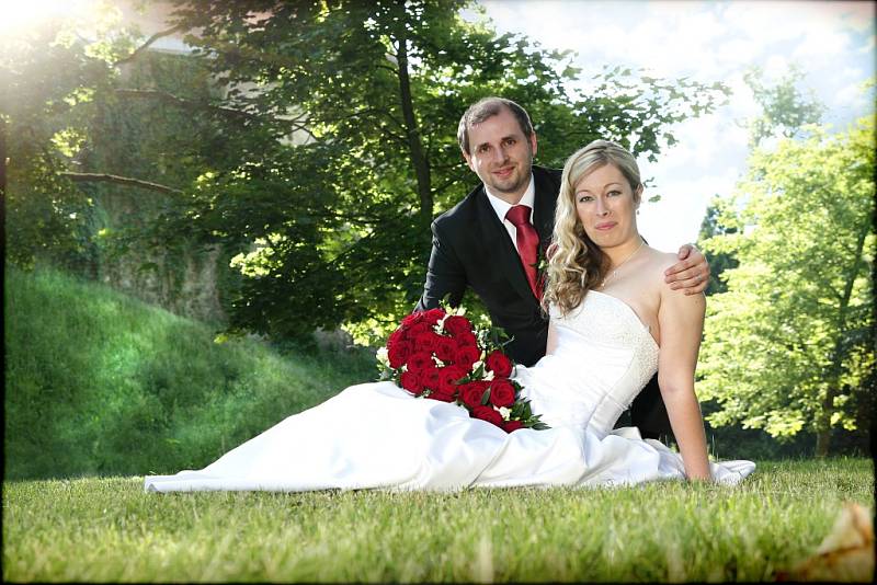 Soutěžní svatební pár číslo 184 - Jana a Petr Hrabalovi, Olšany u Prostějova.