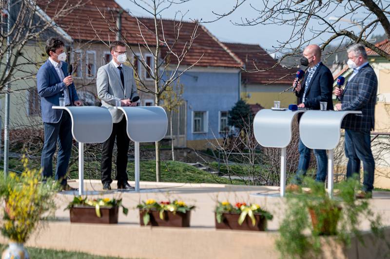 Slovácké Velikonoce na televizní obrazovce. Pořad Sečteno ČT vysílaný z Vlčnova.