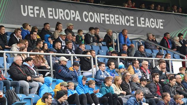 Fotbalisté Slovácka se v pátek doma utkali v Evropské konferenční lize s Kolínem nad Rýnem.