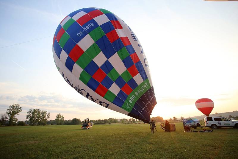 22. Mistrovství České republiky v balónovém létání. Start ve Starém Městě