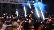 Koncert kapely Tabák na festivalu Slovácké léto v Uherském Hradišti