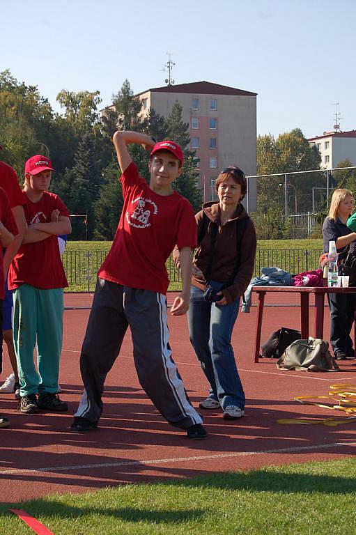 Krajské kolo olympiády speciálních škol v Uherském Hradišti.