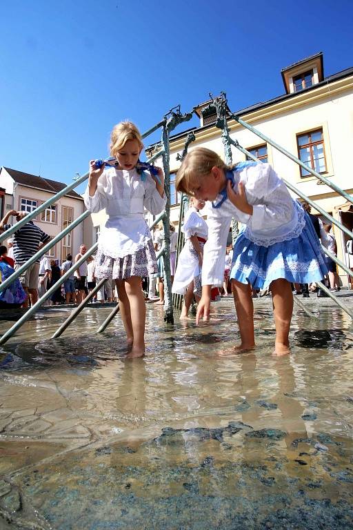 Slavnosti vína 2016 v Uherském Hradišti.  Mikroregion Staroměstsko ve Staré radnici.