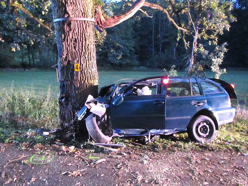 Tragická dopravní nehoda se stala ve středu 20. září mezi Bojkovicemi a Přečkovicemi.