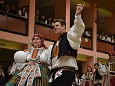 V Boršicích se veselili nejen domácí folkloristé, ale i tanečníci ze Stříbrnic, Nedakonic, Buchlovic a dalších obcí.