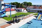 Nové bazény v Aquaparku Delfín v Uherském Brodě