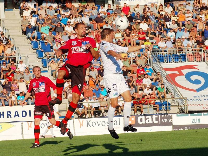 Slovácko v bílém proti Ústí nad Labem