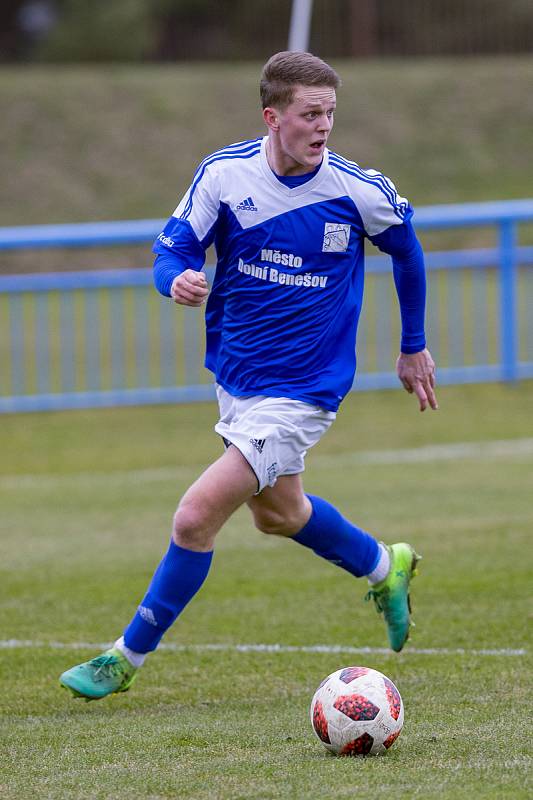 Dolní Benešov – Uherský Brod (v červeném) 0:1