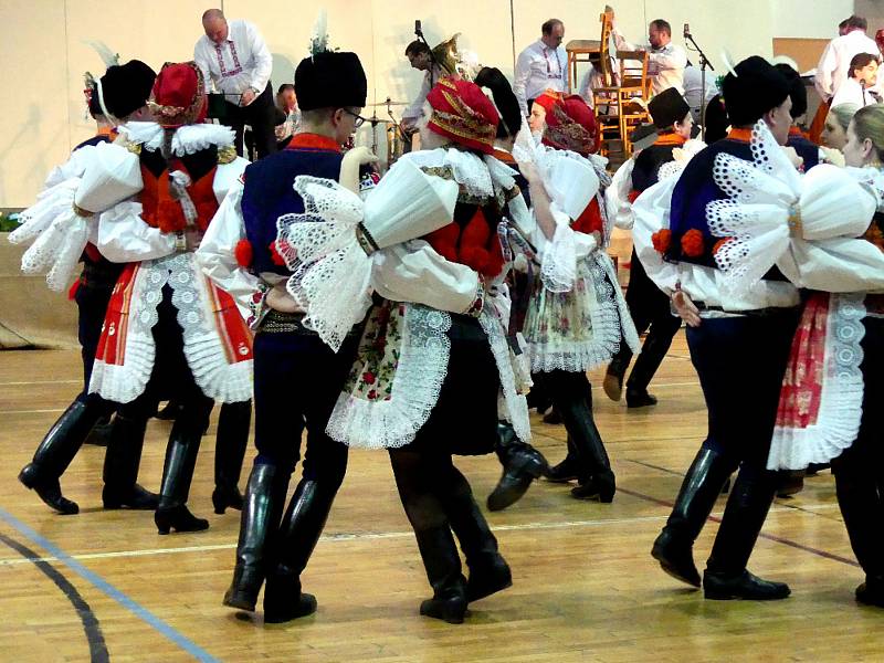 Krojový ples se také v Hluku stal událostí, při níž představili veřejnosti letošního krále a jeho družinu. Došlo k tomu v sobotu 22. února večer v tamní sportovní hale.