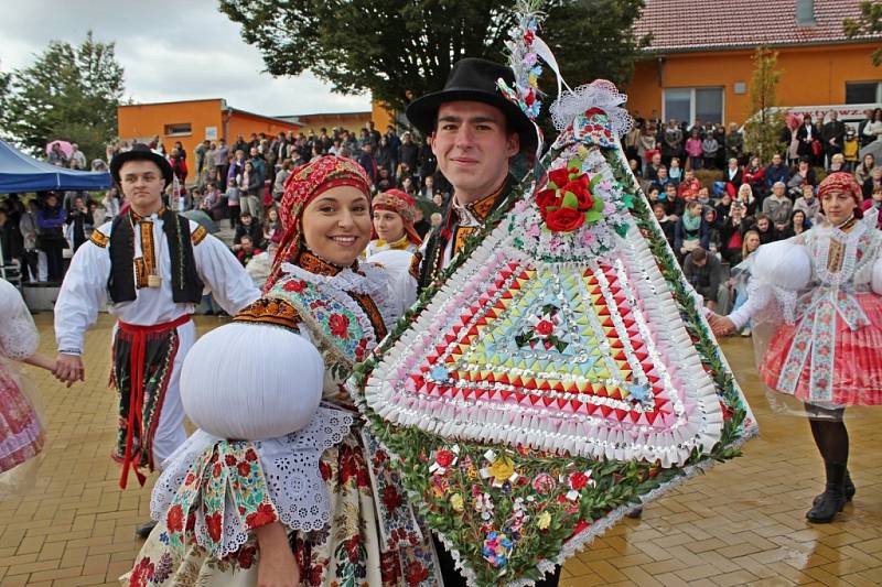 V soukolí kolotoče hodové tradice na Slovácku se o víkendu ocitly i Polešovice. 