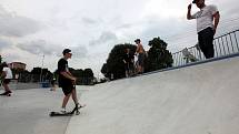 Skatepark v Uherském Hradišti slavnostně otevřeli v pátek 25. června 2021