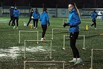 Fotbalistky Slovácka se chystají na jarní část ženské ligy.