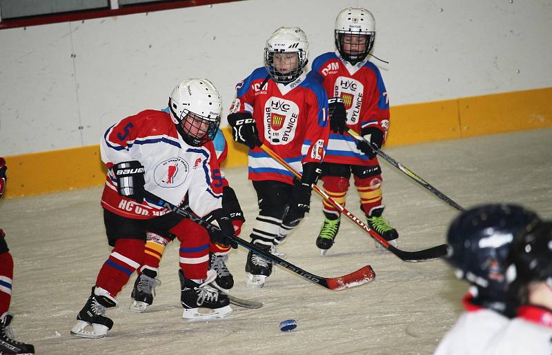 Velká radost ze hry byla vidět na všech malých hokejistech, kteří se v sobotu 18. listopadu zúčastnili v Uherském Hradišti turnaje 2. tříd. Domácím Hradišťanům se dařilo, s Brumovem a Uherským Ostrohem vyhráli všechny čtyři zápasy. (ms)