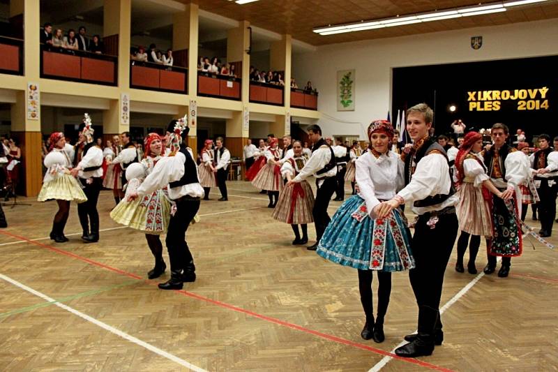 CHASA V AKCI. Mládenci a šohaji, kteří vládli loňským hodům, předvedli své tance