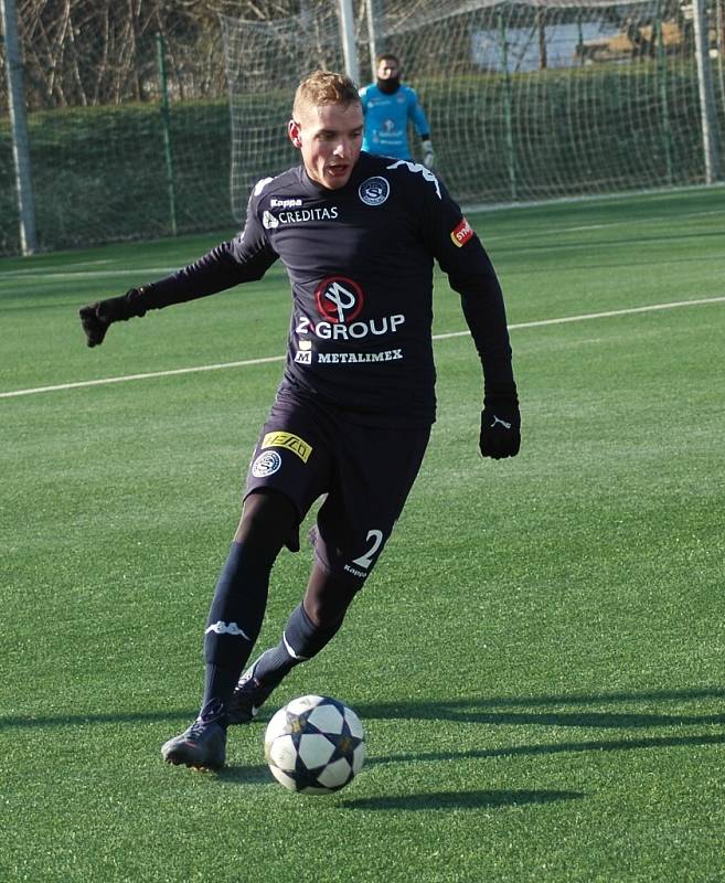 Slovácko ve Starém Městě zdolalo Trenčín 5:3. Na snímku: Vlastimil Daníček.