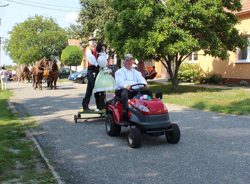 Dožínky 2019 v Horním Němčí.