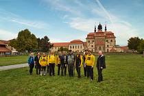 Z Bunče na Velehrad po Cyrilometodějské stezce se společně vydali biskup, hejtman, krajští radní i několik starostů