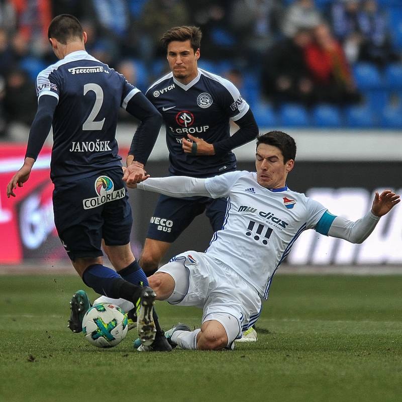 FC Baník Ostrava proti 1. FC Slovácko