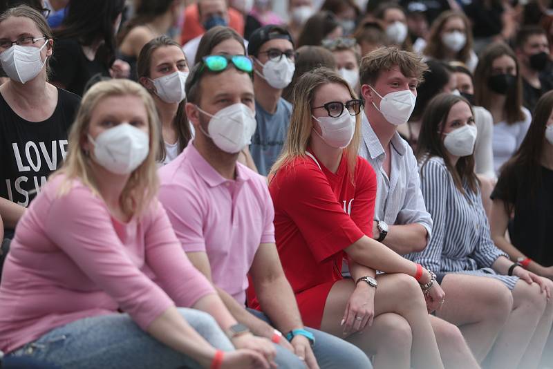 Hudební festival Šance pro kulturu se na Výstavišti konal v úterý 11. května 2021.