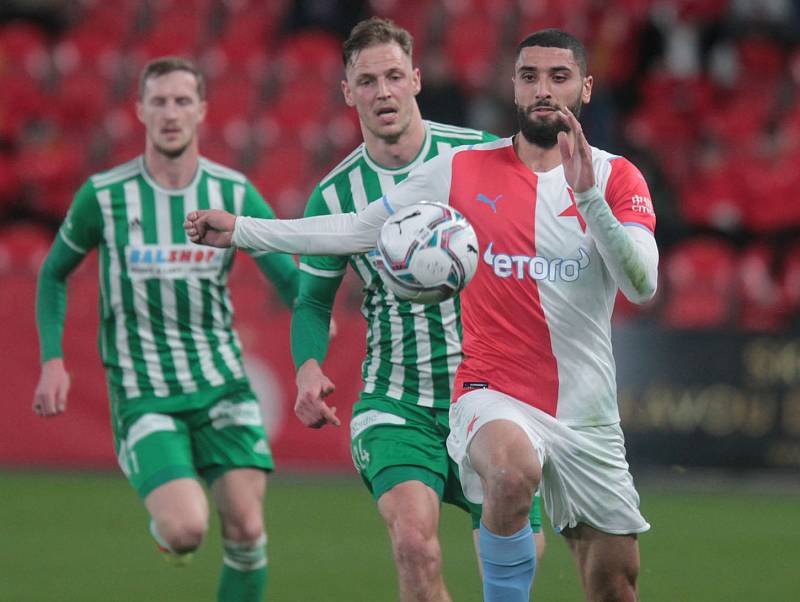 Vršovické derby ovládla Slavia. V Edenu porazili Bohemians 1:0.