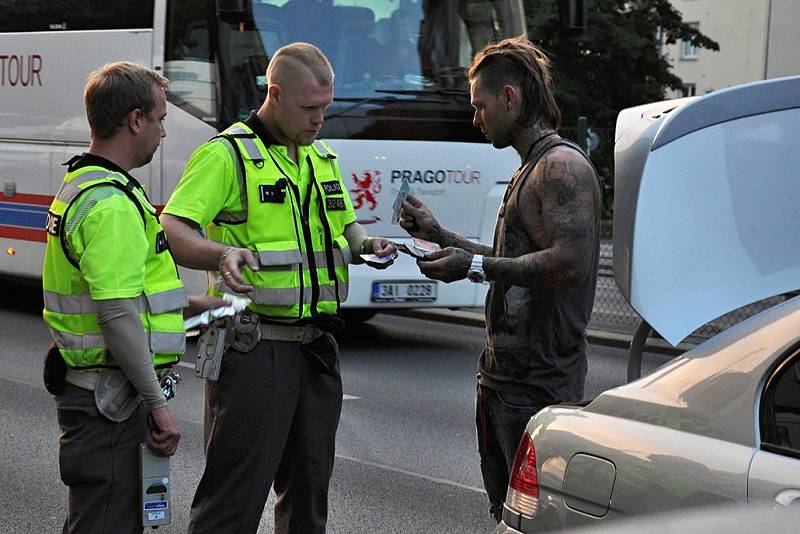 Na snímku známý BMX jezdec Dominik Nekolný, proslulý odmítáním drog i alkoholu, který se stal vůbec prvním kontrolovaným. Prošel v pořádku.