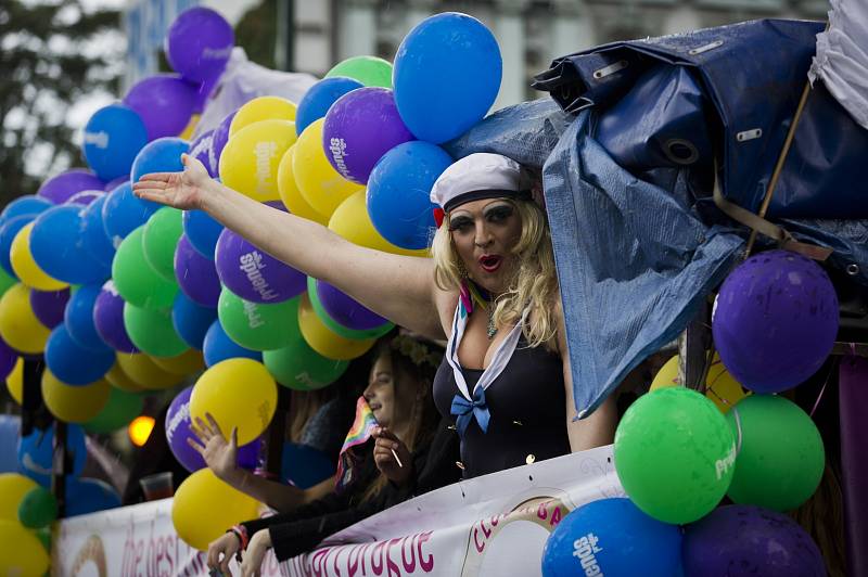 Prahou prošel 16. srpna 4. ročník Prague Pride.