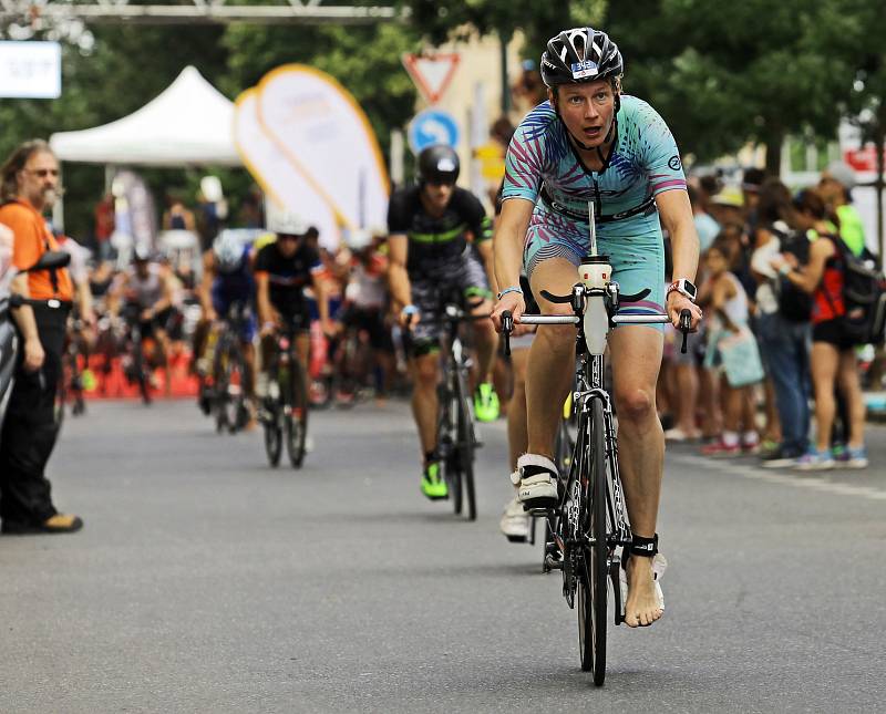 Třetí ročník triatlonového závodu Challenge Prague.