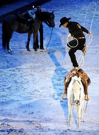 V Praze se představili Evropští drezéři koní při představení Appasionata - Grand Voyage.