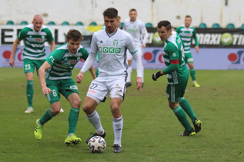 Fotbalisté Bohemians v Ďolíčku porazili Karvinou 2:0.