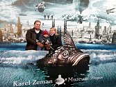 Stotisící návštěvník Muzea Karla Zemana