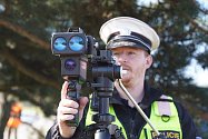 Dopravní policisté měří rychlost na téměř 1000 místech po celé republice v rámci akce Speed Marathon.