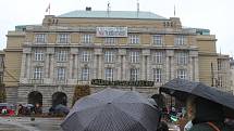 Stávka studentů za klima v Praze 17. listopadu 2022.