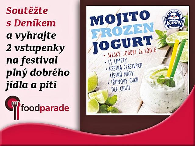 Soutěžte s Deníkem a vyhrajte dvě volné vstupenky s konzumací na festival jídla a pití Foodparade na zámku v pražské Troji.