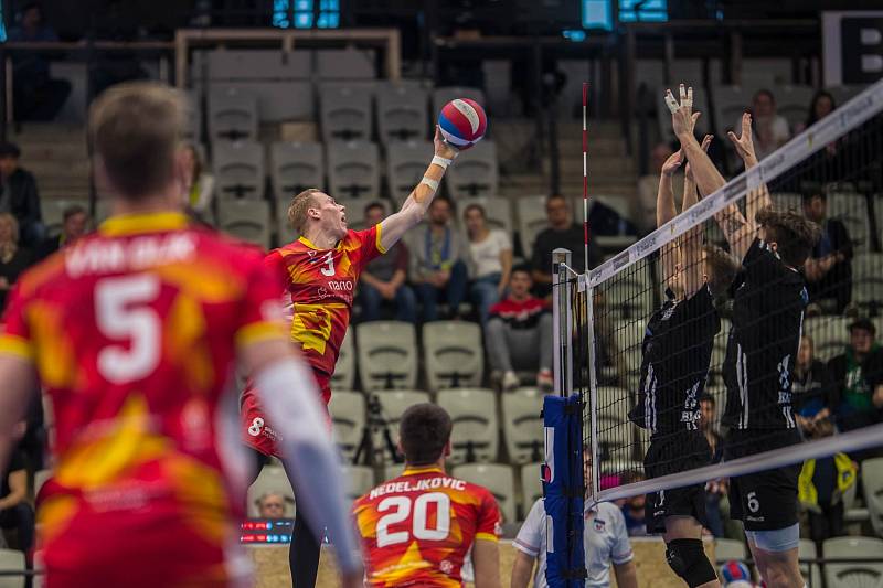 Uniqa extraliga mužů, 22. kolo: VK Lvi Praha - Black Volley Beskydy