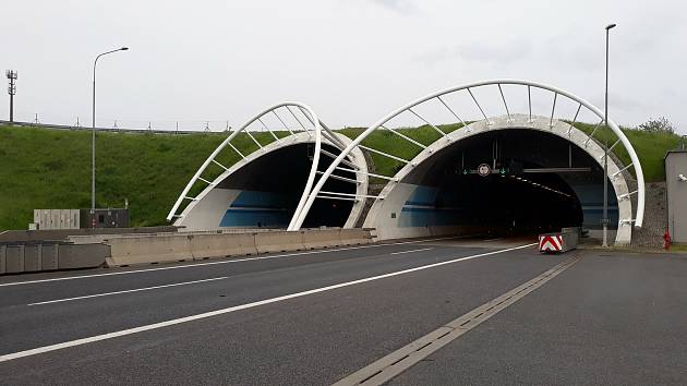 Lochkovský tunel.