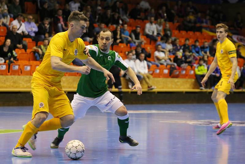 Lovosice, sport, futsal, 3. čtvrtfinále ligy Litoměřice – Sparta Praha