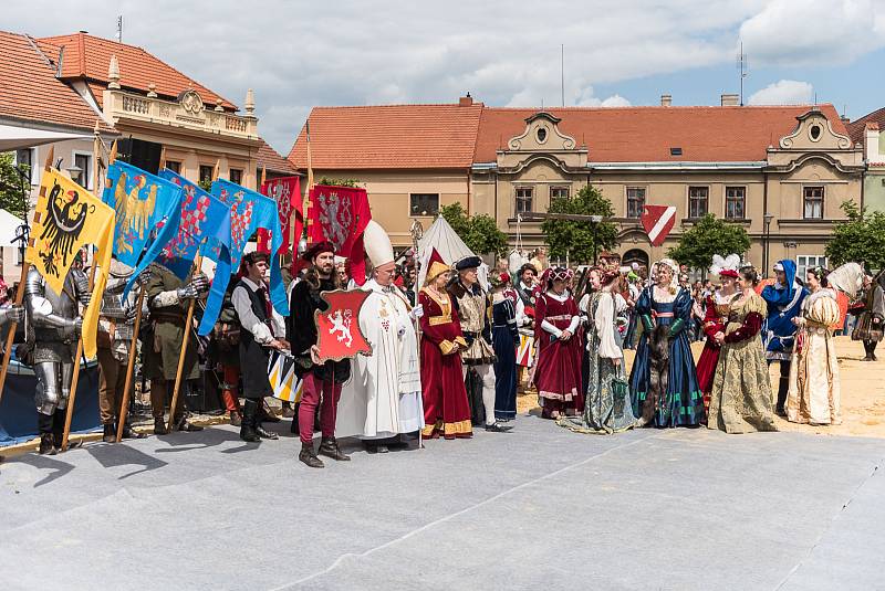 Oslavy 540 let od povýšení na královské město ve Velvarech.