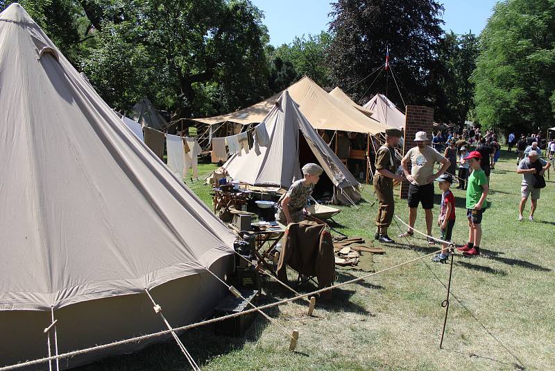 Z připomínky 80. výročí Operace Anthropoid.