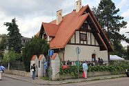 O minulém víkendu bylo možné navštívit Trmalovu vilu v Praze 10 – Strašnicích. Foto: MARTIN STEHLÍK