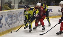 Hokejisté Kobry v sobotu na domácím ledě rozstříleli Havlíčkův Brod 8:3.