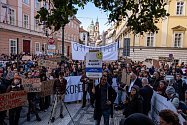 Stávka vysokých škol v Praze. Ilustrační snímek