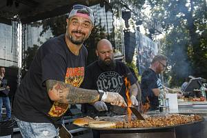 Neformální setkání při příležitosti blížícího se All American Fest (Prague Harley Days, Burgerfest a open-air FMX Gladiator Games), který se bude konat v Praze od 1. září.