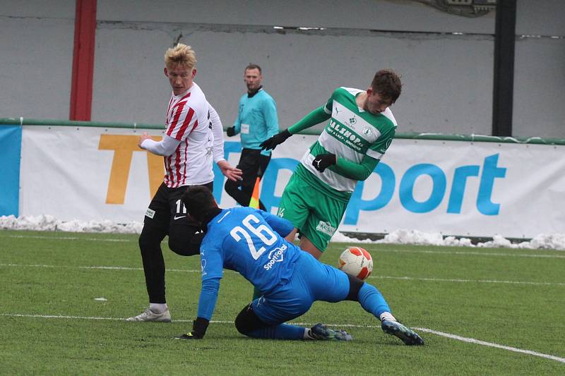 Bohemians v rámci Zimní Tipsport ligy porazili Žižkov 3:1.