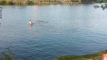 Otevření plovárny Baden Baden na Štvanici.