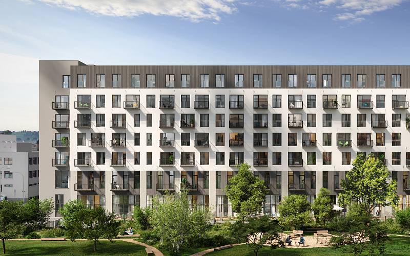 V Praze 7, kde se zvedly ceny nových bytů o 60 procent, byla počátkem roku spuštěna stavba projektu SO-HO.