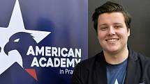 Ondřej Kania na tiskové konferenci ke dni otevřených dveří otevřených dveří American Academy.